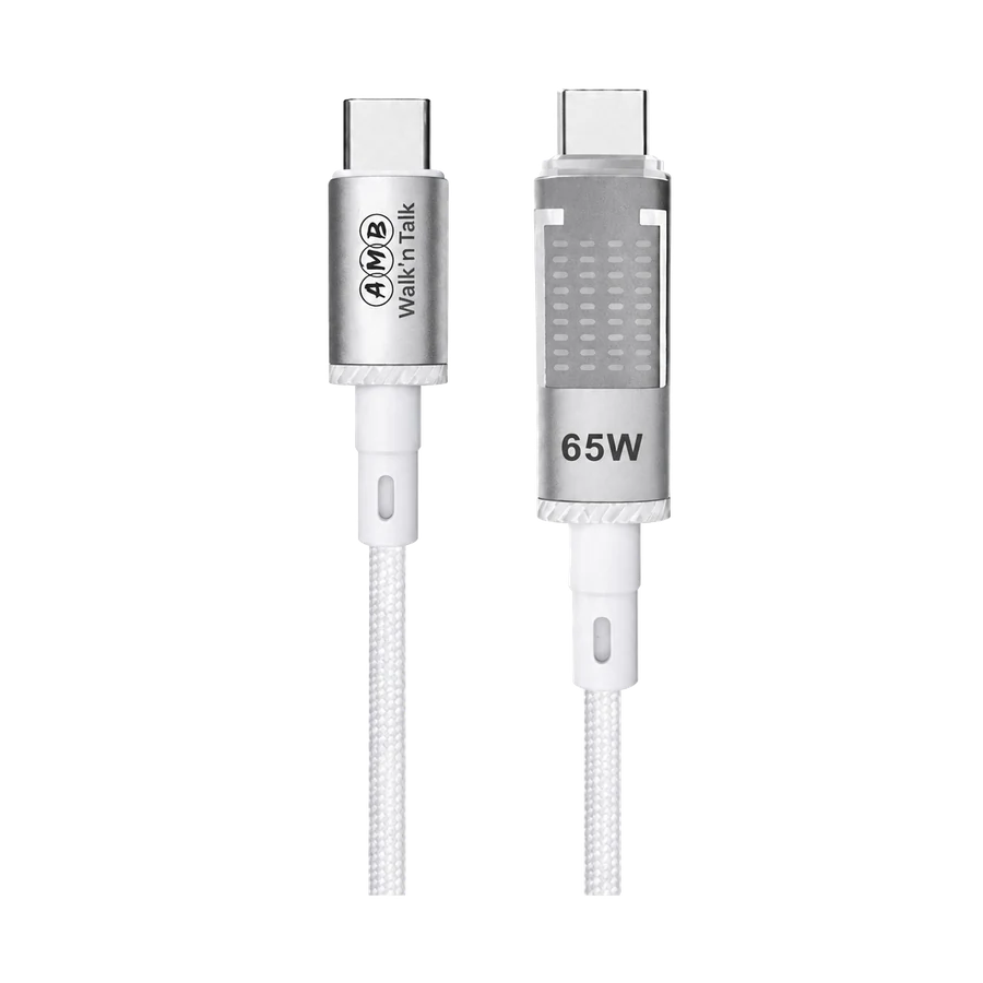 AMB Walk'n Talk 65W Safe Charging Cable