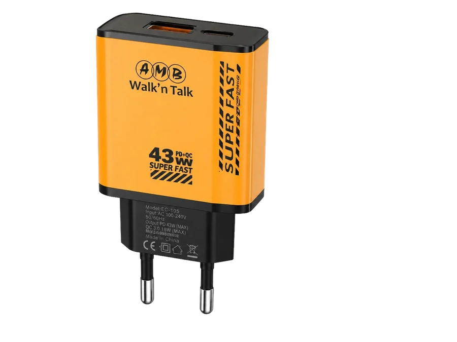 AMB Walk'n Talk EC-105 — 43W Super Fast