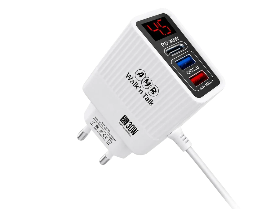 AMB Walk'n Talk PD-006 — 30W Travel Charger