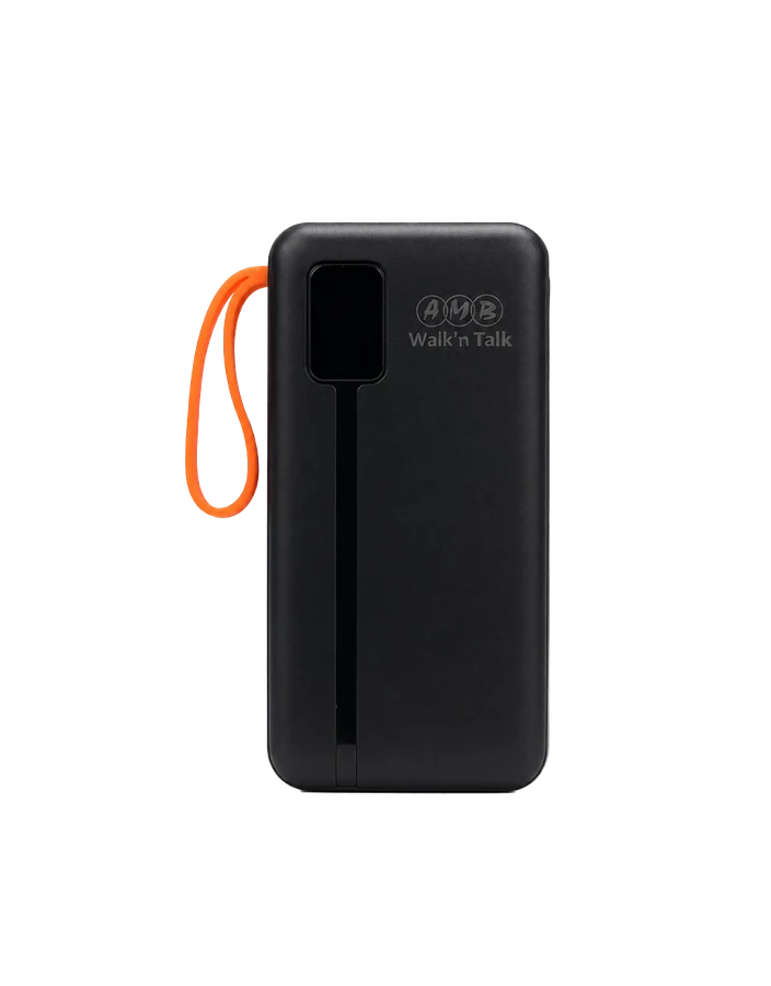 AMB Walk'n Talk Power Bank - Black