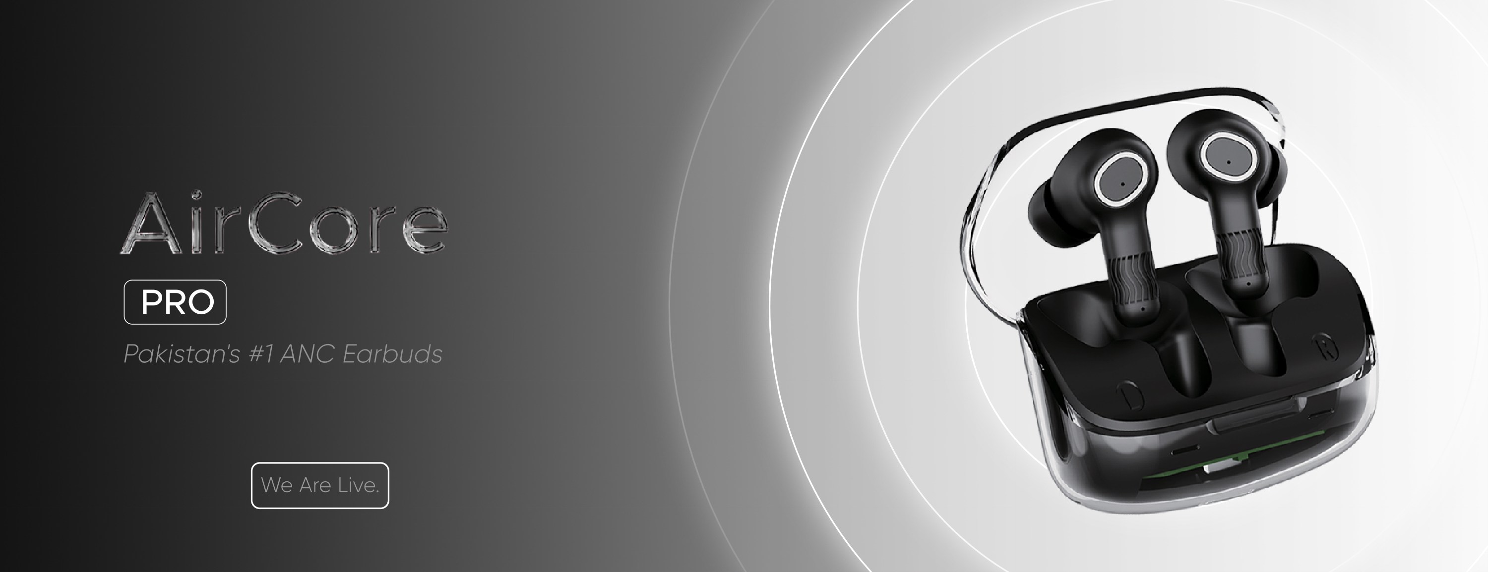 AirCore Pro — ANC wireless earbuds