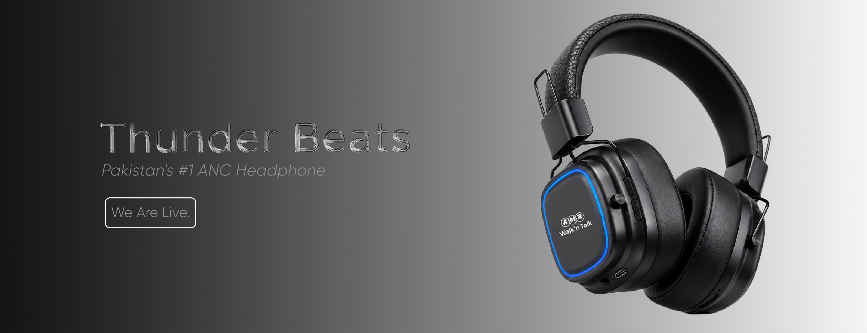 Thunder Beats — ANC over-ear headphone