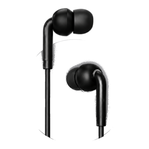 Earphones — wired 3.5mm, a dozen finishes
